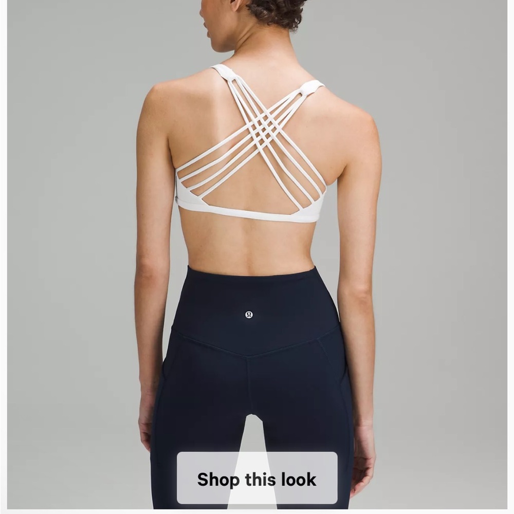 Free to be bra white